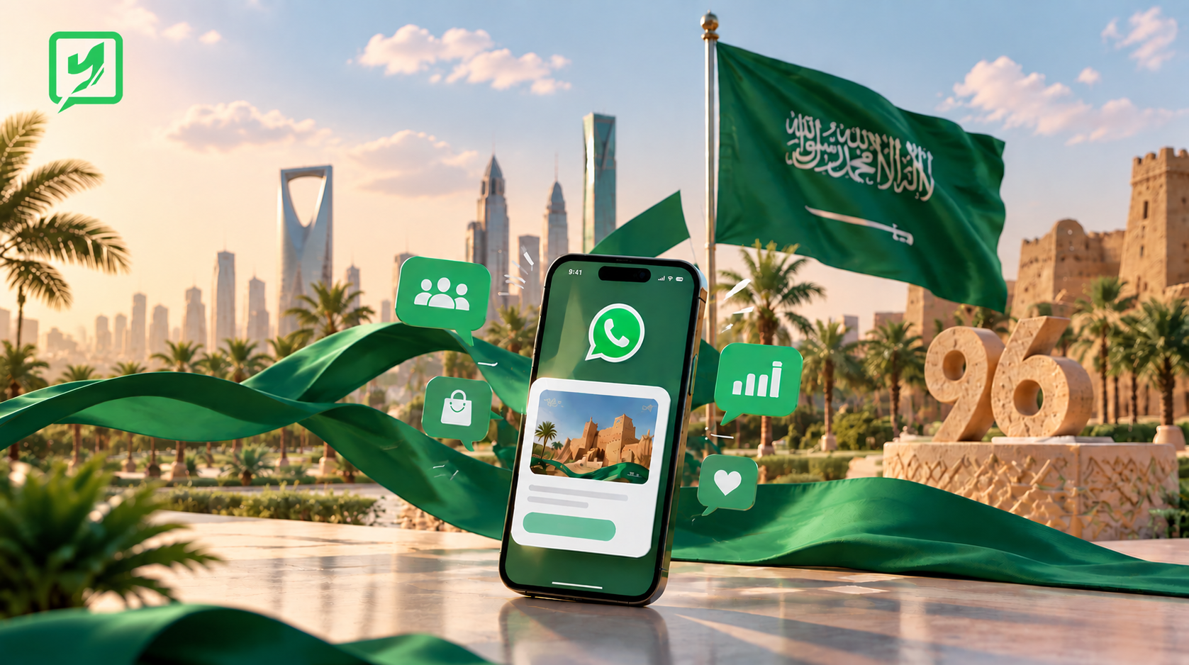 Part One: How Can Yafe Help You Reach Your Customers with a Saudi National Day Campaign on WhatsApp?